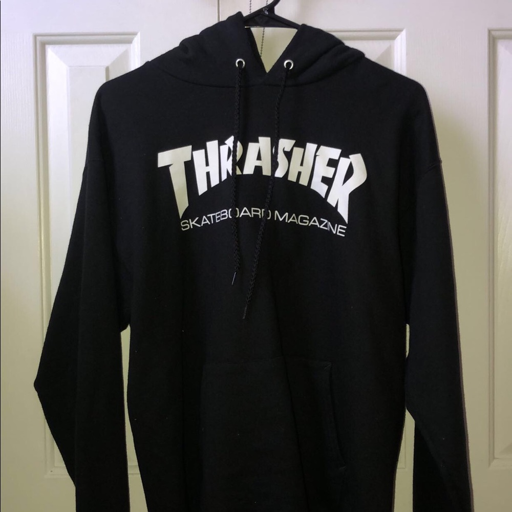 Thrasher Black Hoodie